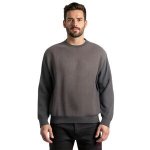 Linea Rosso Signature Gray Herringbone Pull Over Sweater Size L
